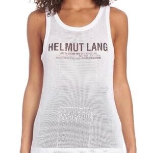 Helmut Lang Tank Top White - S
